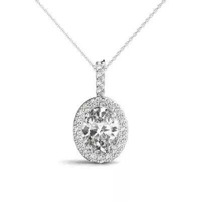 Greer Halo Necklace