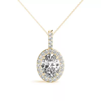 Greer Halo Necklace
