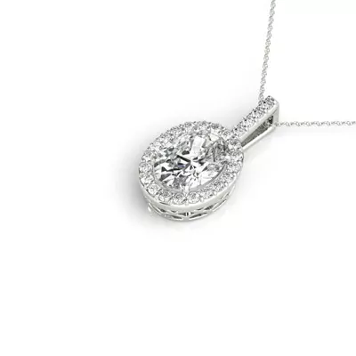 Greer Halo Necklace