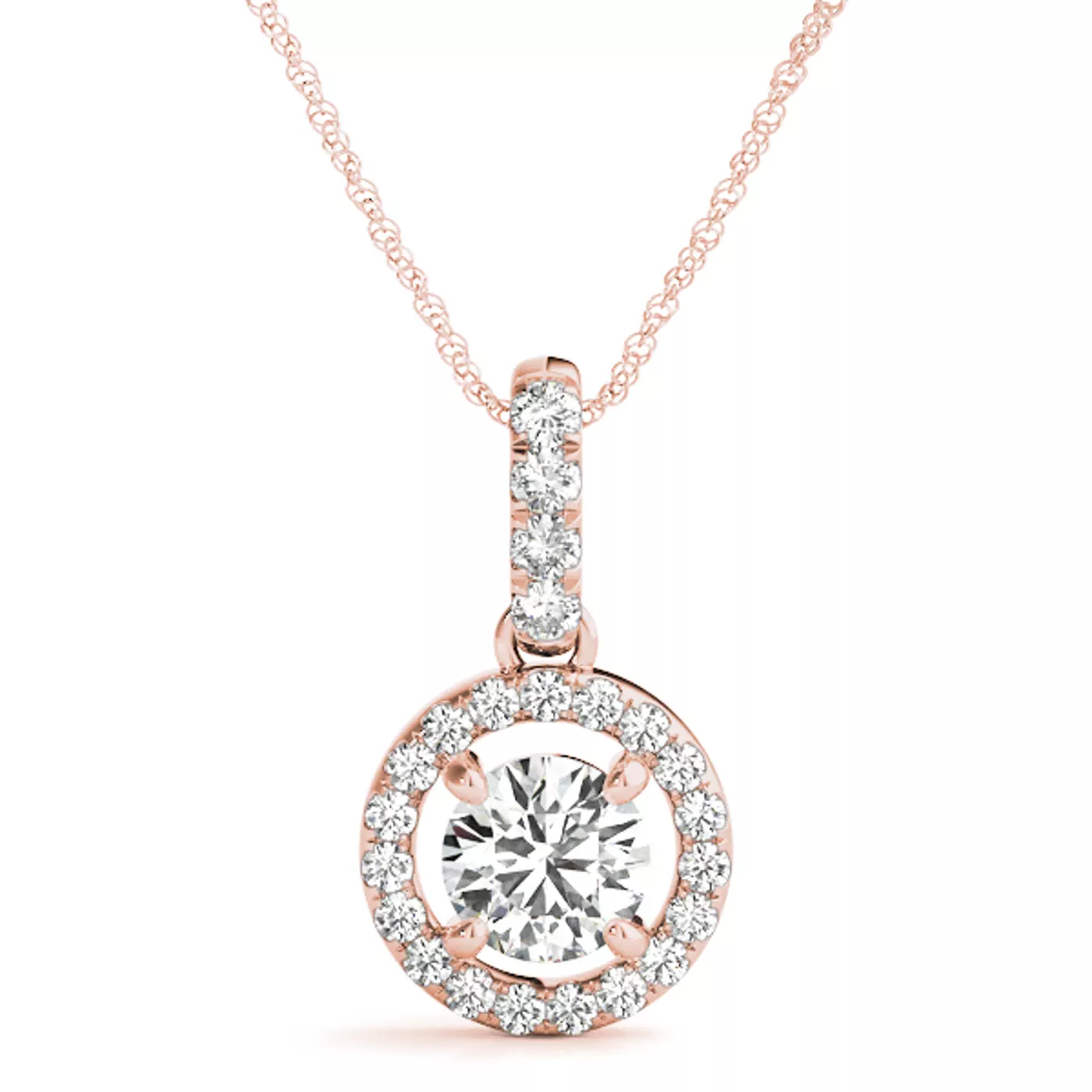 Sandra Halo Necklace