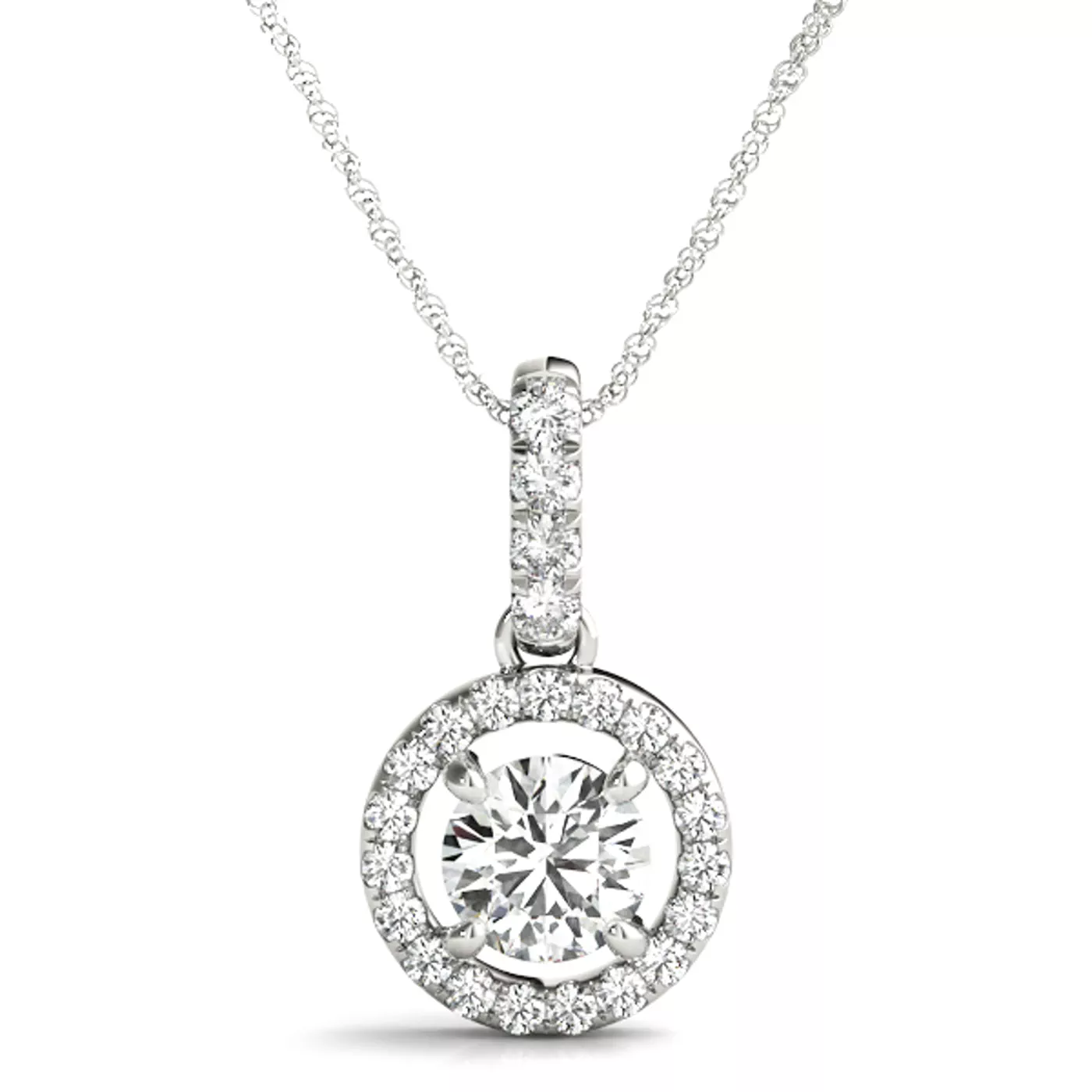 Sandra Halo Necklace