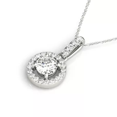 Sandra Halo Necklace