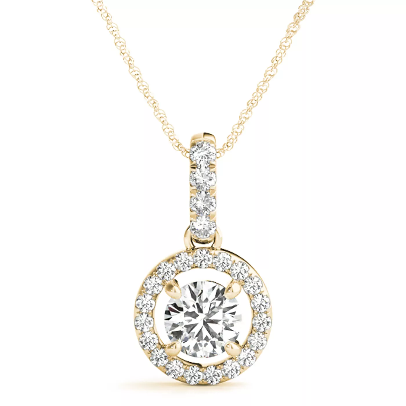 Sandra Halo Necklace