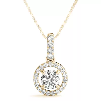Sandra Halo Necklace