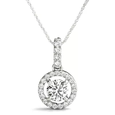 Sandra Halo Necklace