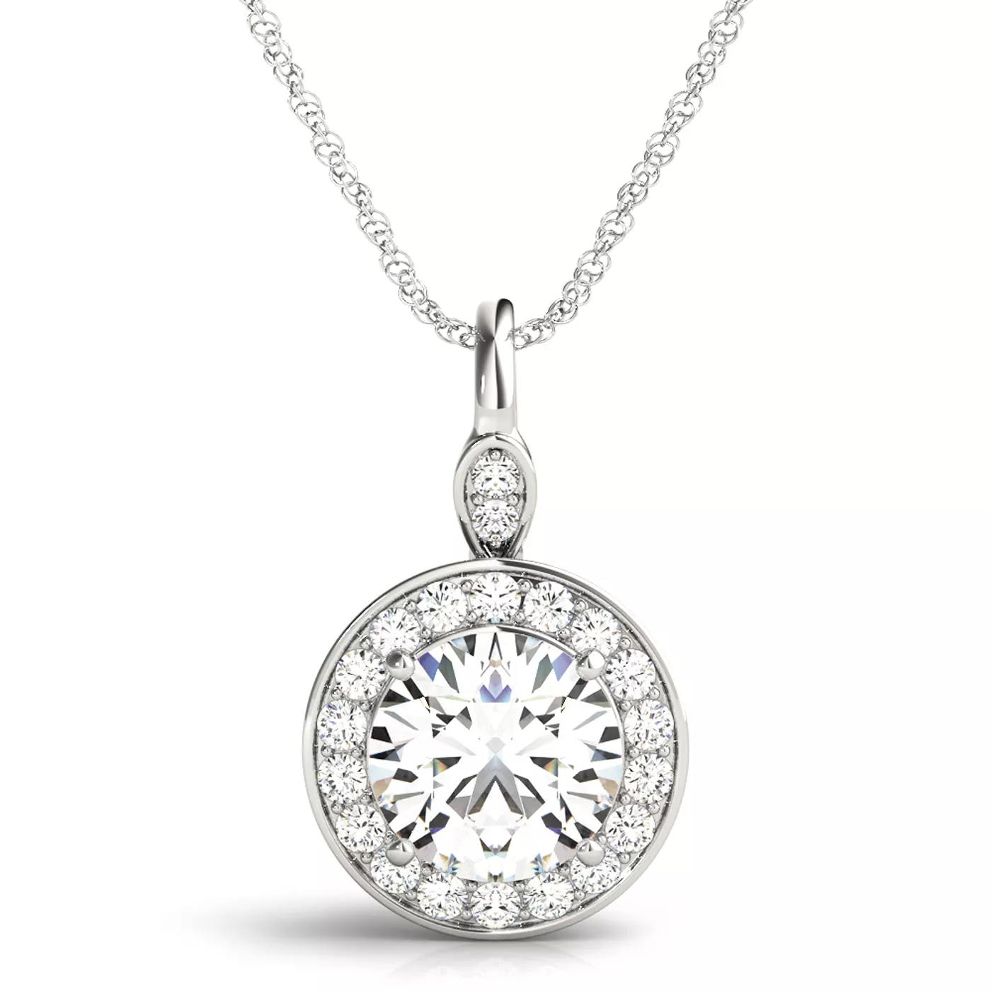Adley Halo Necklace