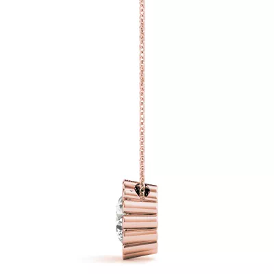Oriana Solitaire Diamond Necklace