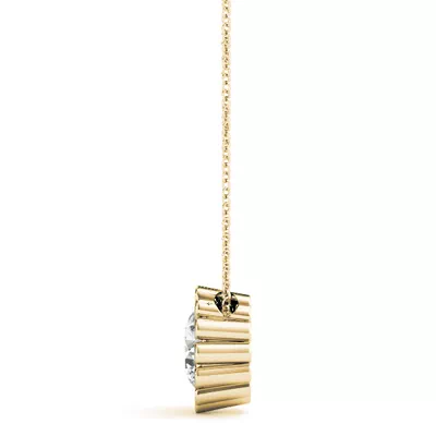 Oriana Solitaire Diamond Necklace