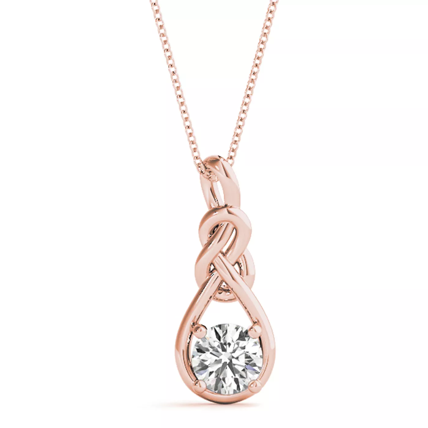 Priya Solitaire Diamond Necklace