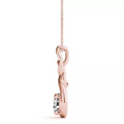 Priya Solitaire Diamond Necklace