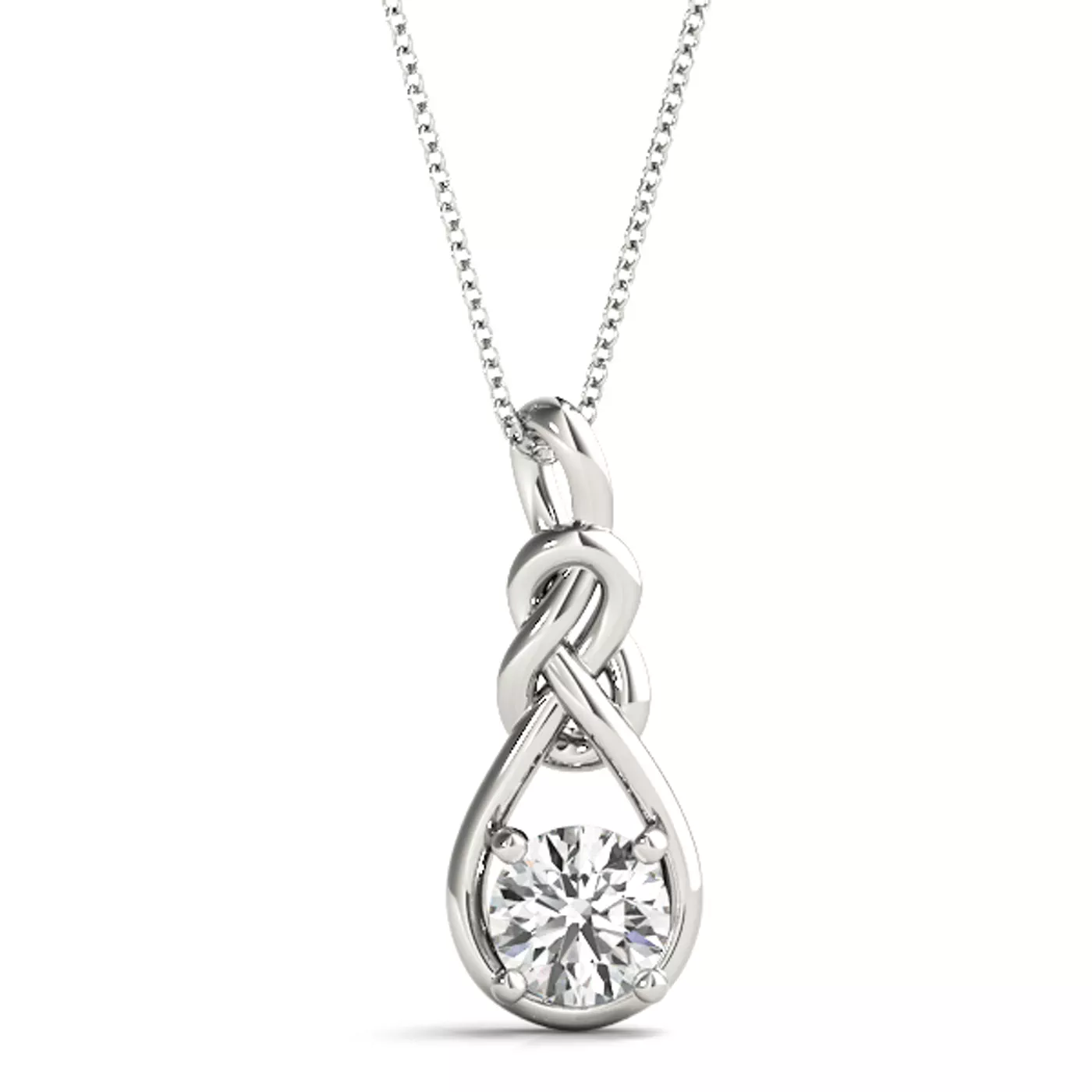 Priya Solitaire Diamond Necklace