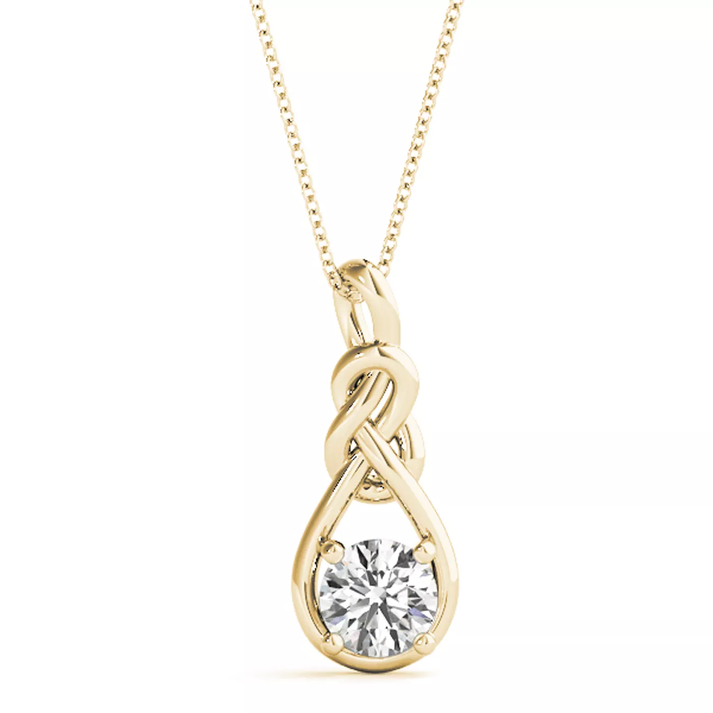 Priya Solitaire Diamond Necklace