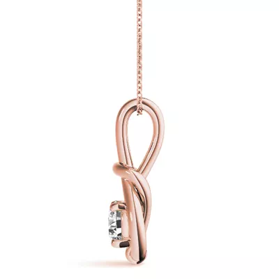 Phayre Solitaire Diamond Necklace