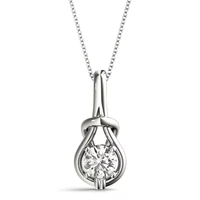Phayre Solitaire Diamond Necklace