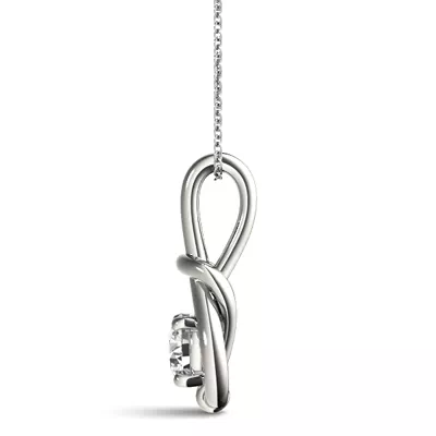 Phayre Solitaire Diamond Necklace