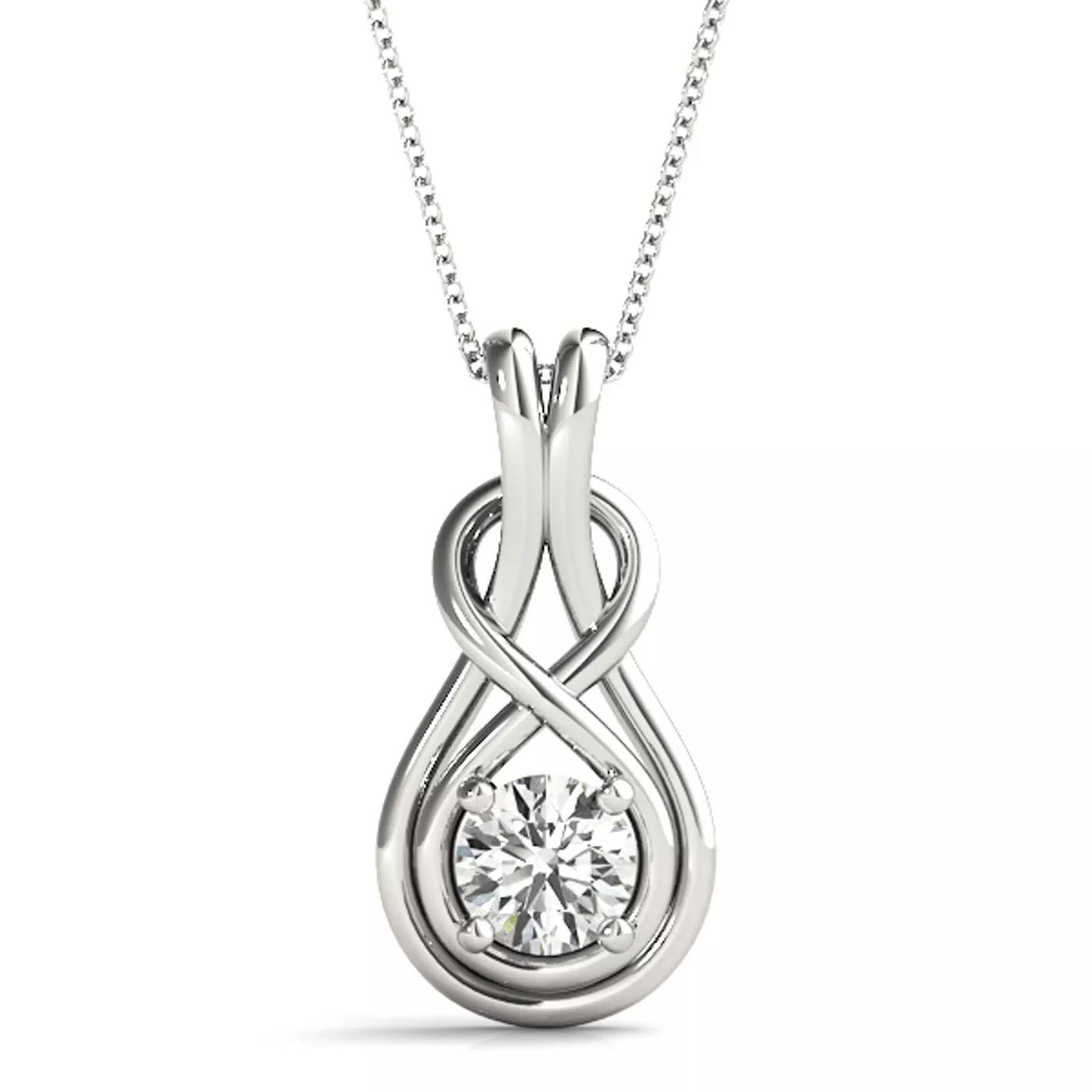Pandora Solitaire Diamond Necklace