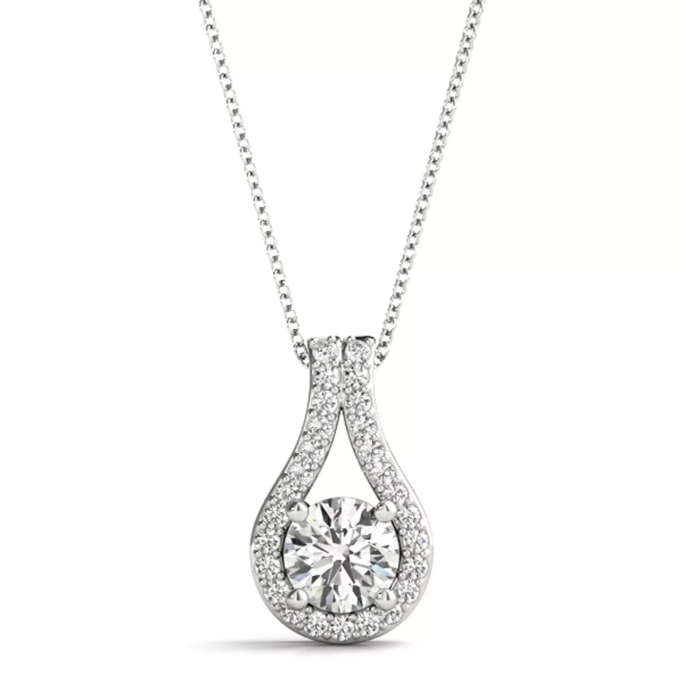 Ramsey Halo Necklace