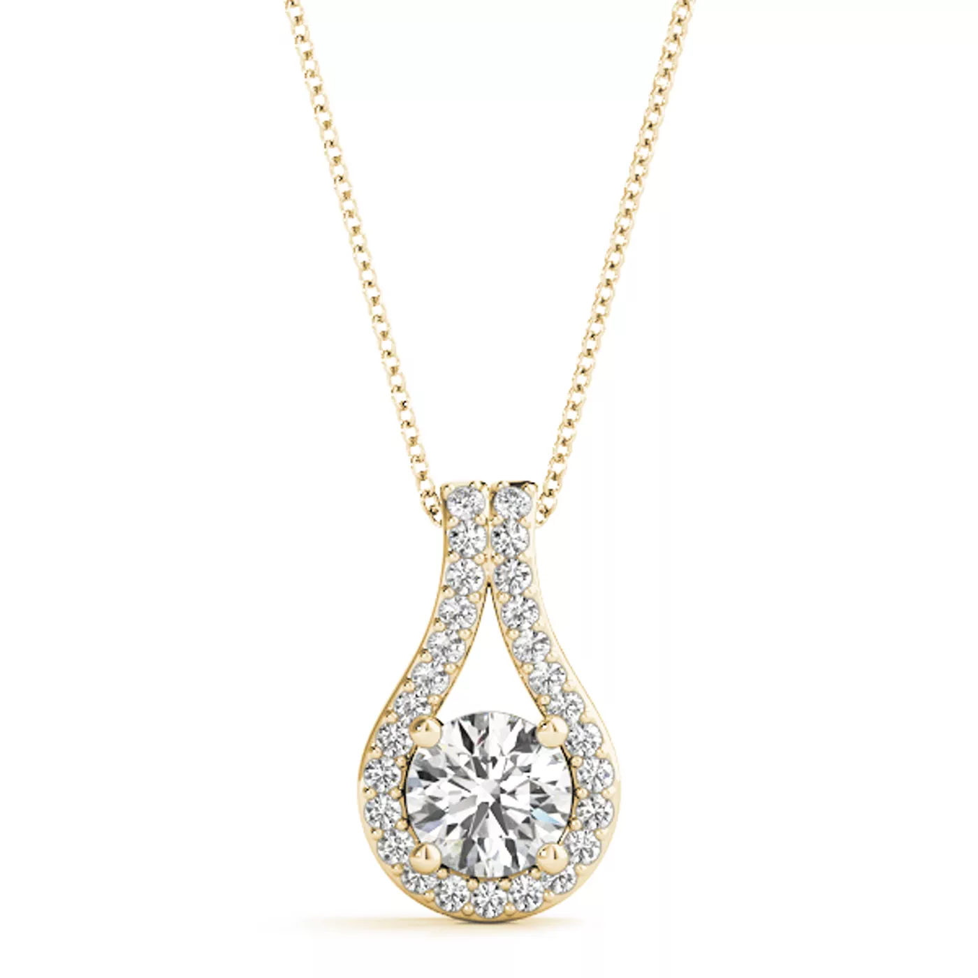 Ramsey Halo Necklace