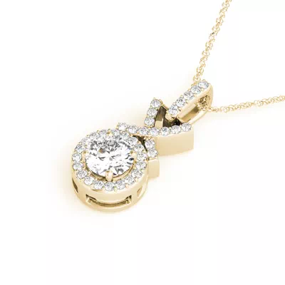 Braelynn Halo Necklace