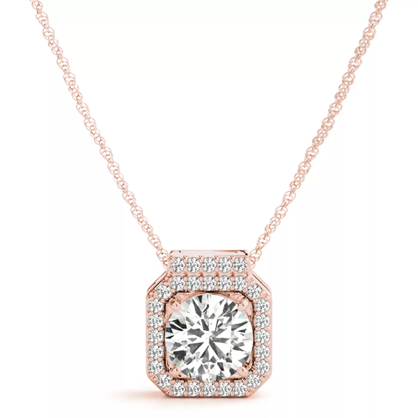 Brinley Halo Necklace