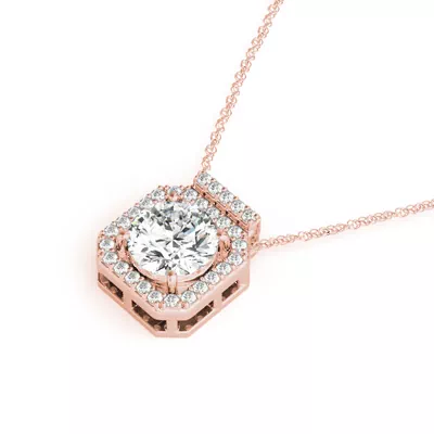 Brinley Halo Necklace