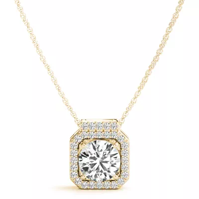 Brinley Halo Necklace