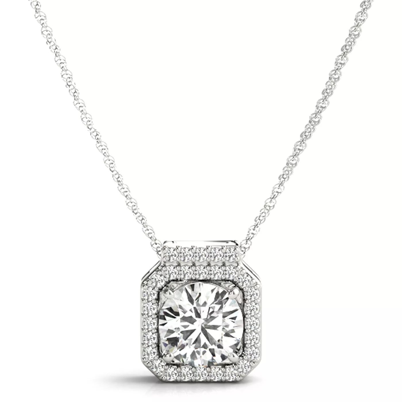 Brinley Halo Necklace