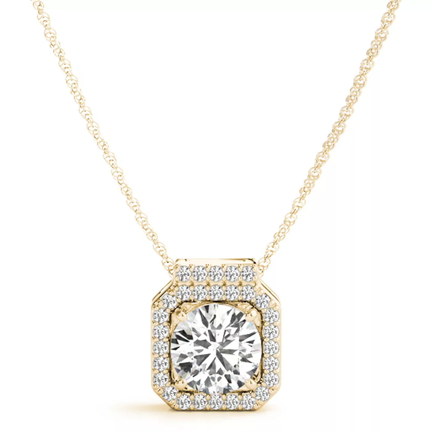 Brinley Halo Necklace