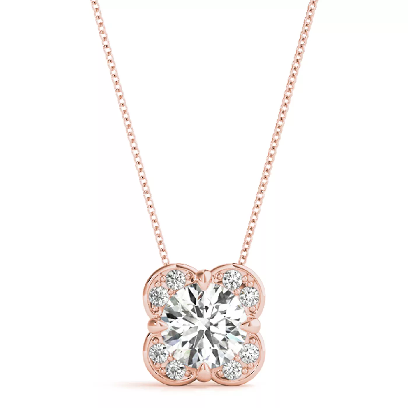 Aviva Halo Necklace
