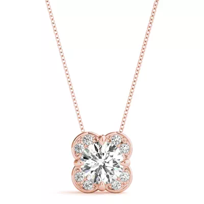 Aviva Halo Necklace