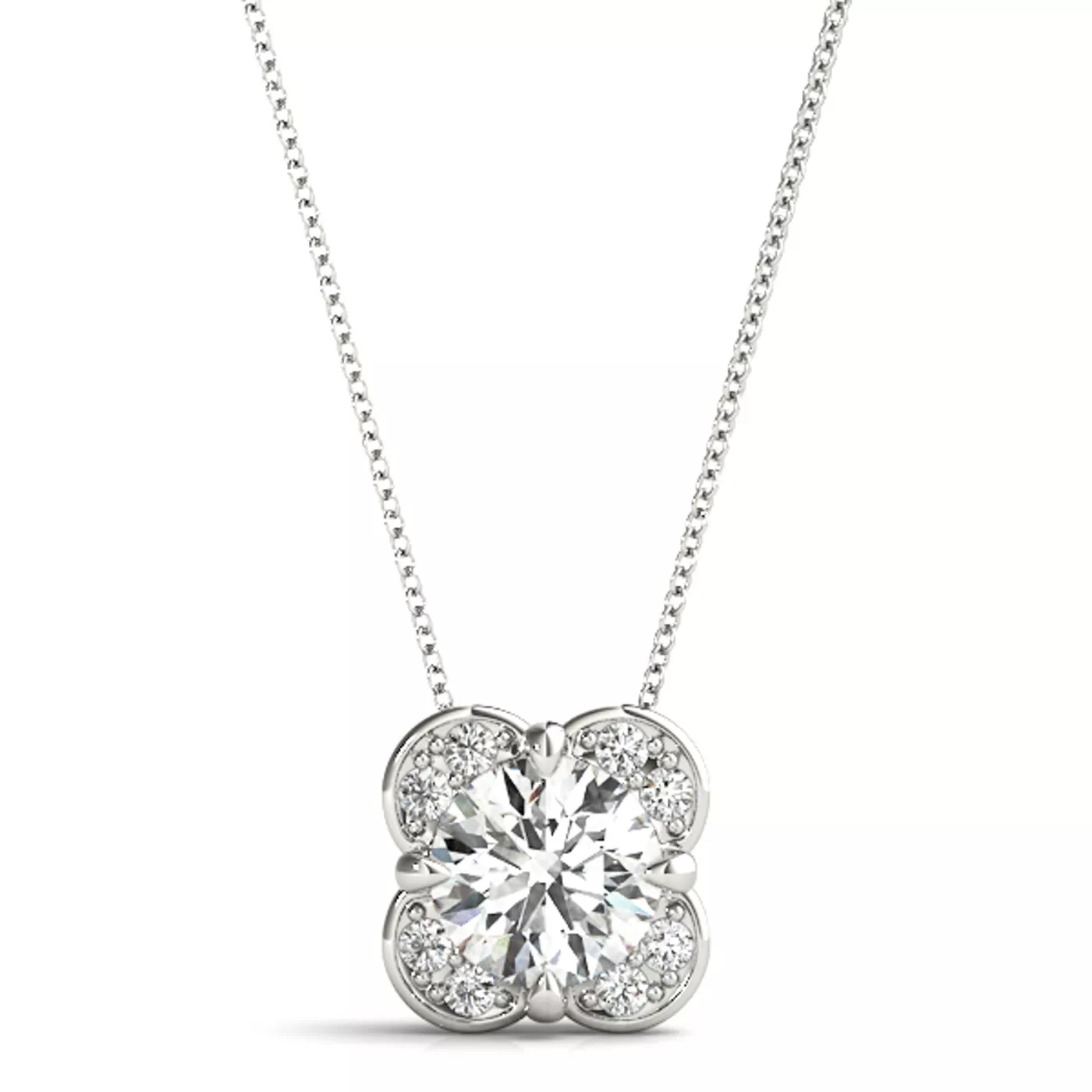 Aviva Halo Necklace