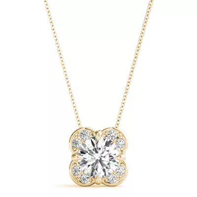 Aviva Halo Necklace