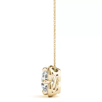 Aviva Halo Necklace