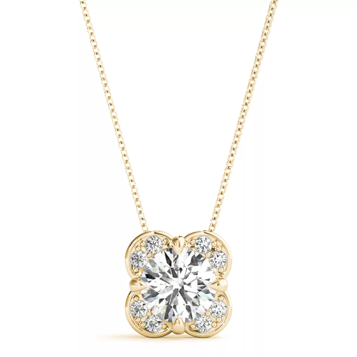 Aviva Halo Necklace