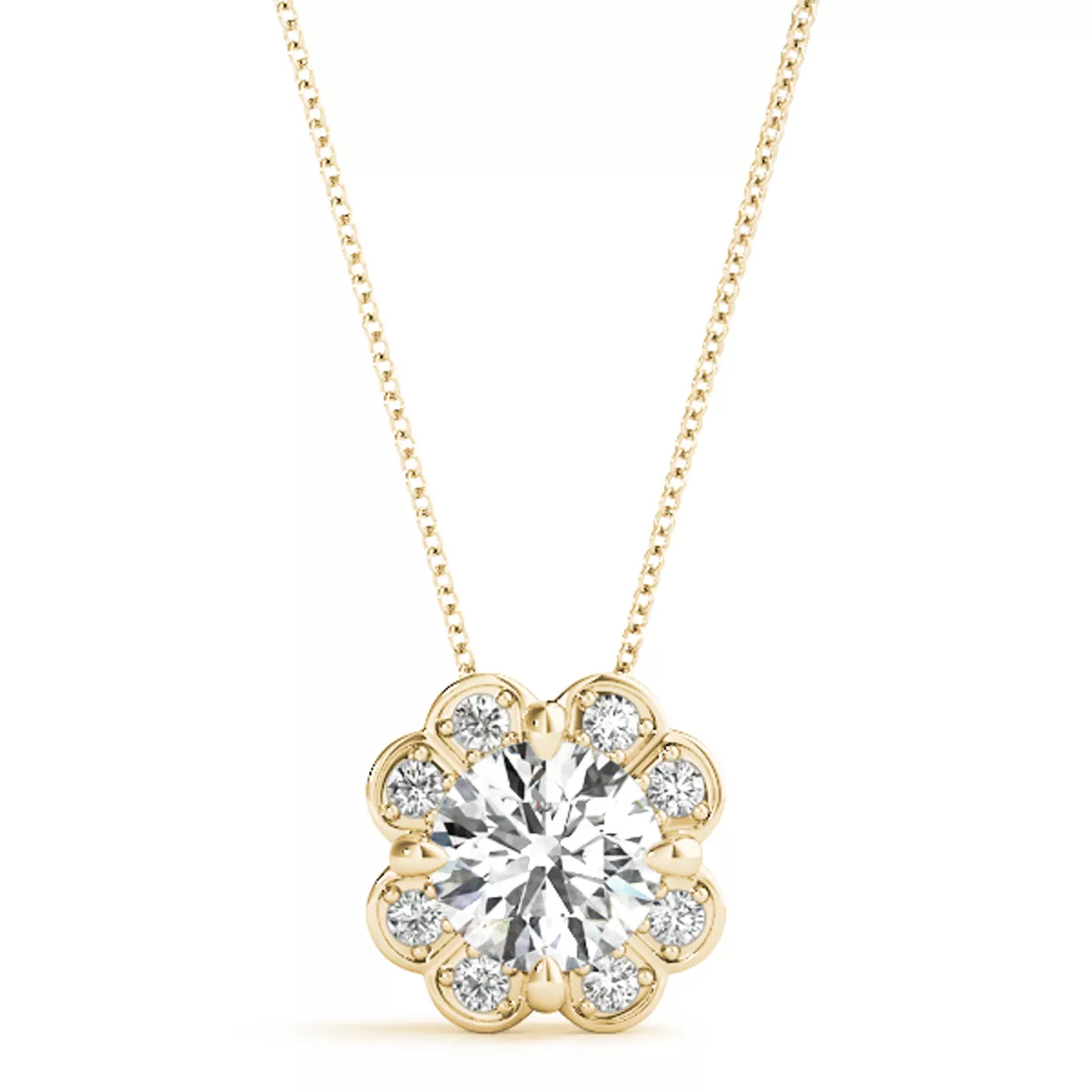 Analia Halo Necklace