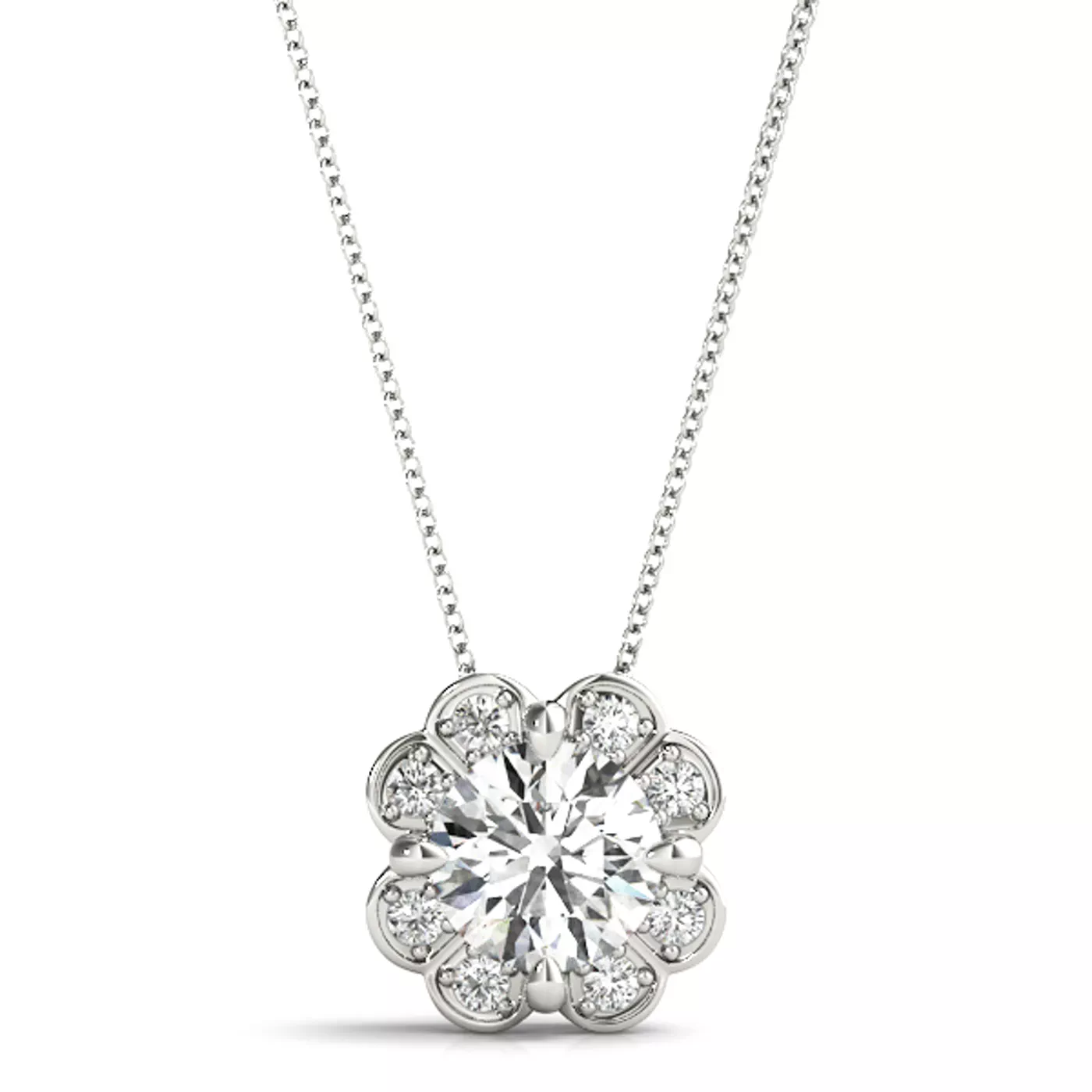Analia Halo Necklace
