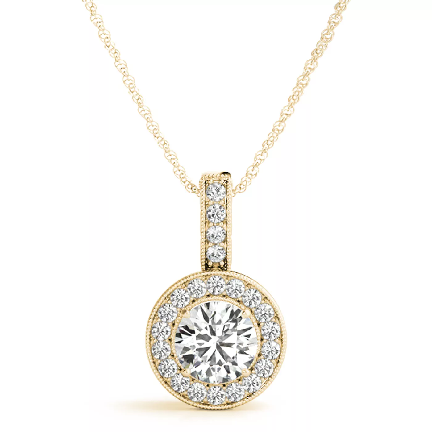 Alisa Halo Necklace