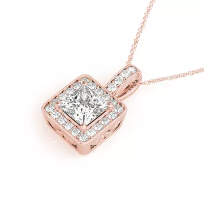 Elora Halo Necklace