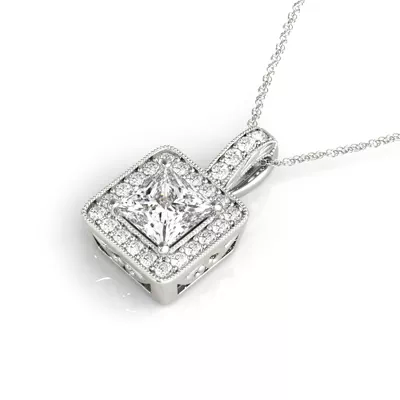 Elora Halo Necklace