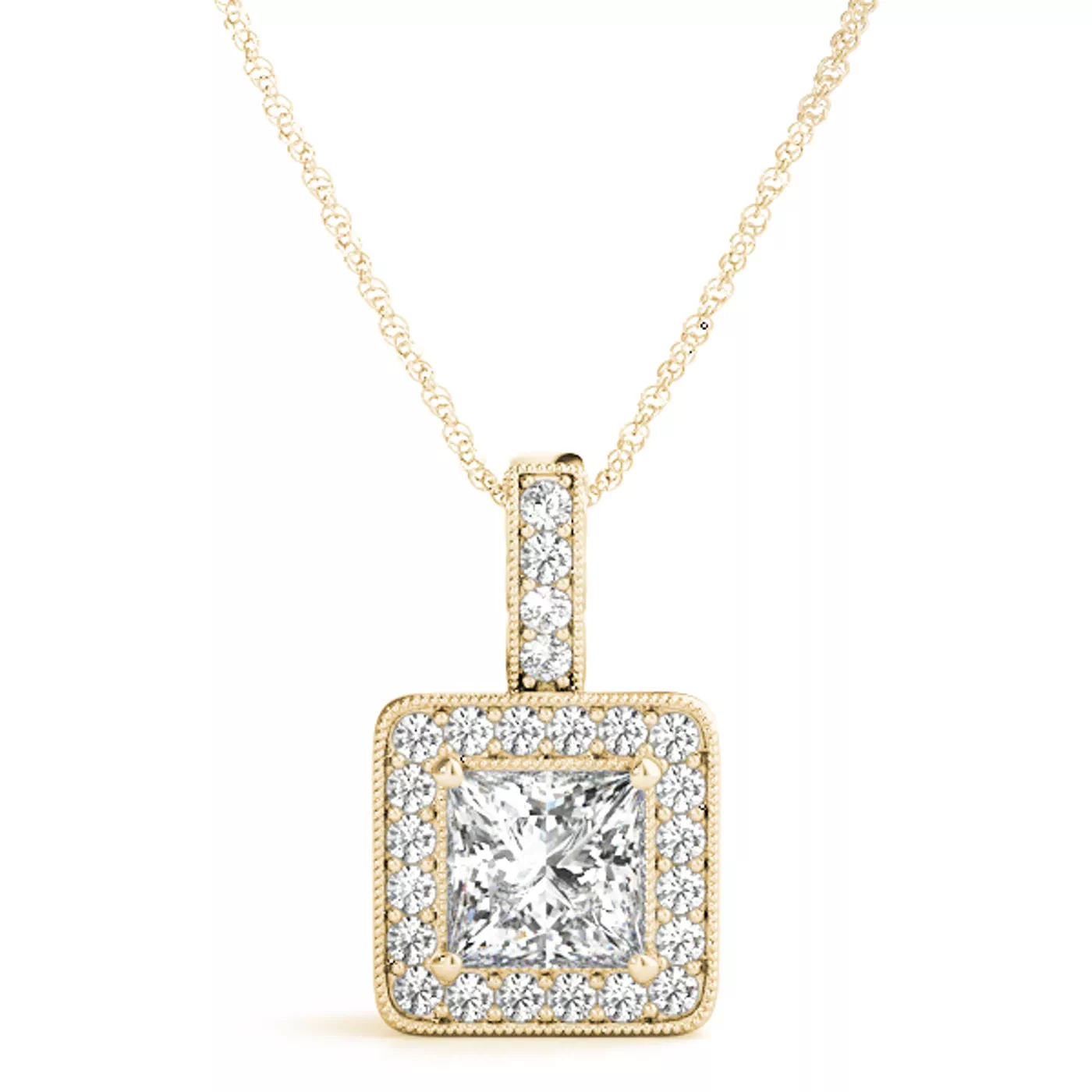 Elora Halo Necklace