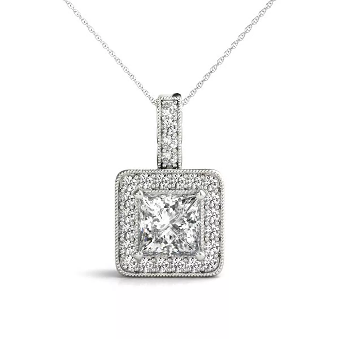 Elora Halo Necklace