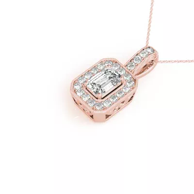 Leona Halo Necklace