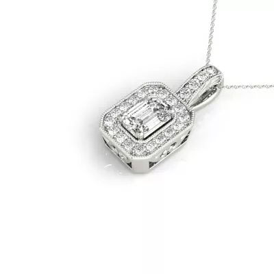 Leona Halo Necklace