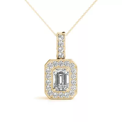 Leona Halo Necklace