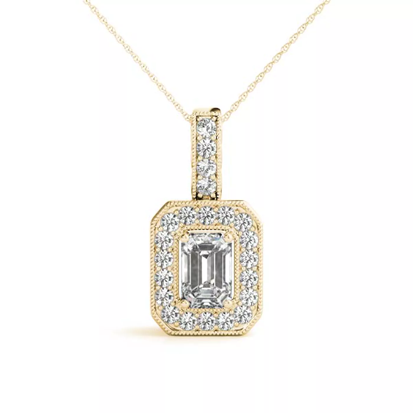 Leona Halo Necklace