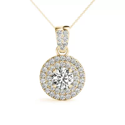 Camari Halo Necklace