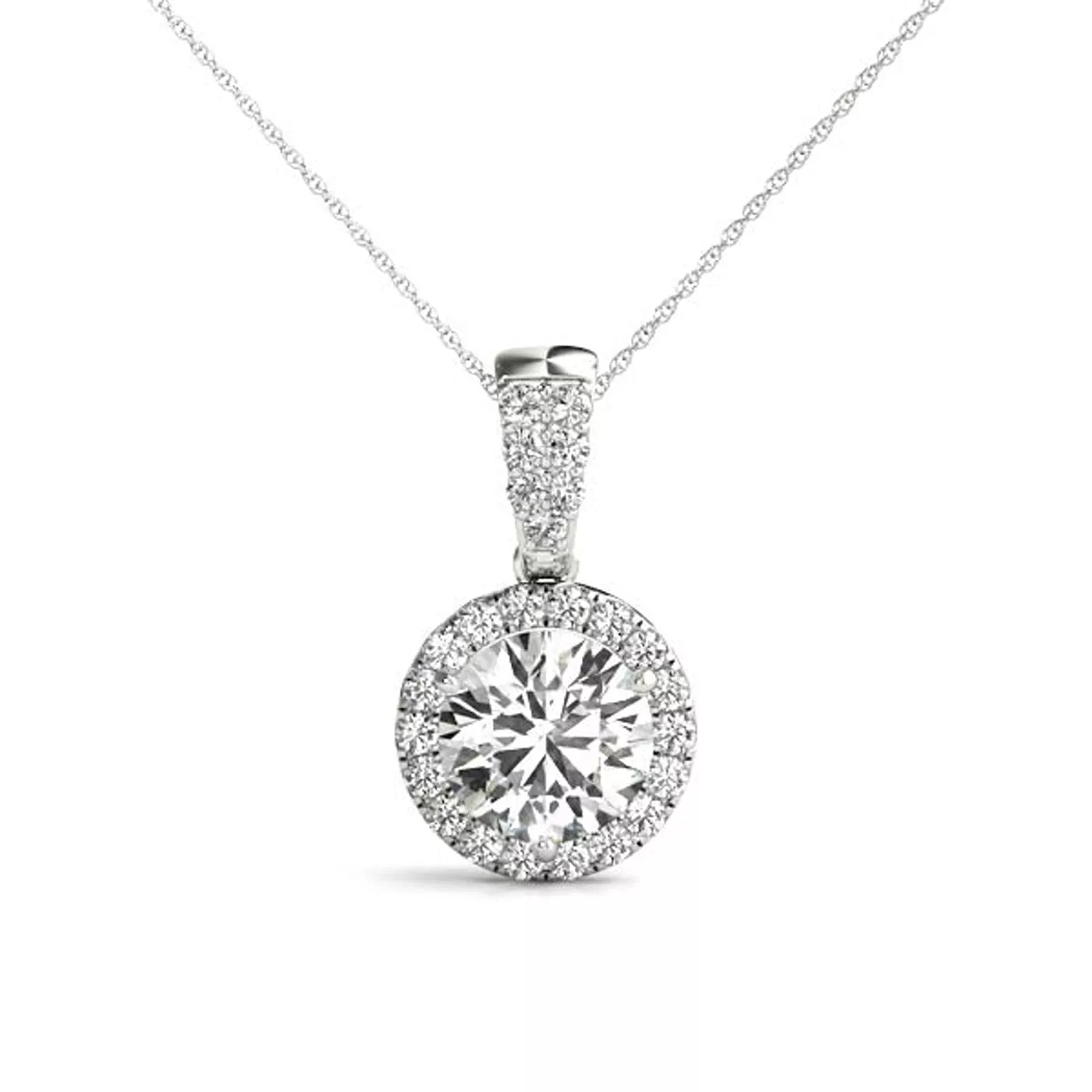 Addilyn Halo Necklace