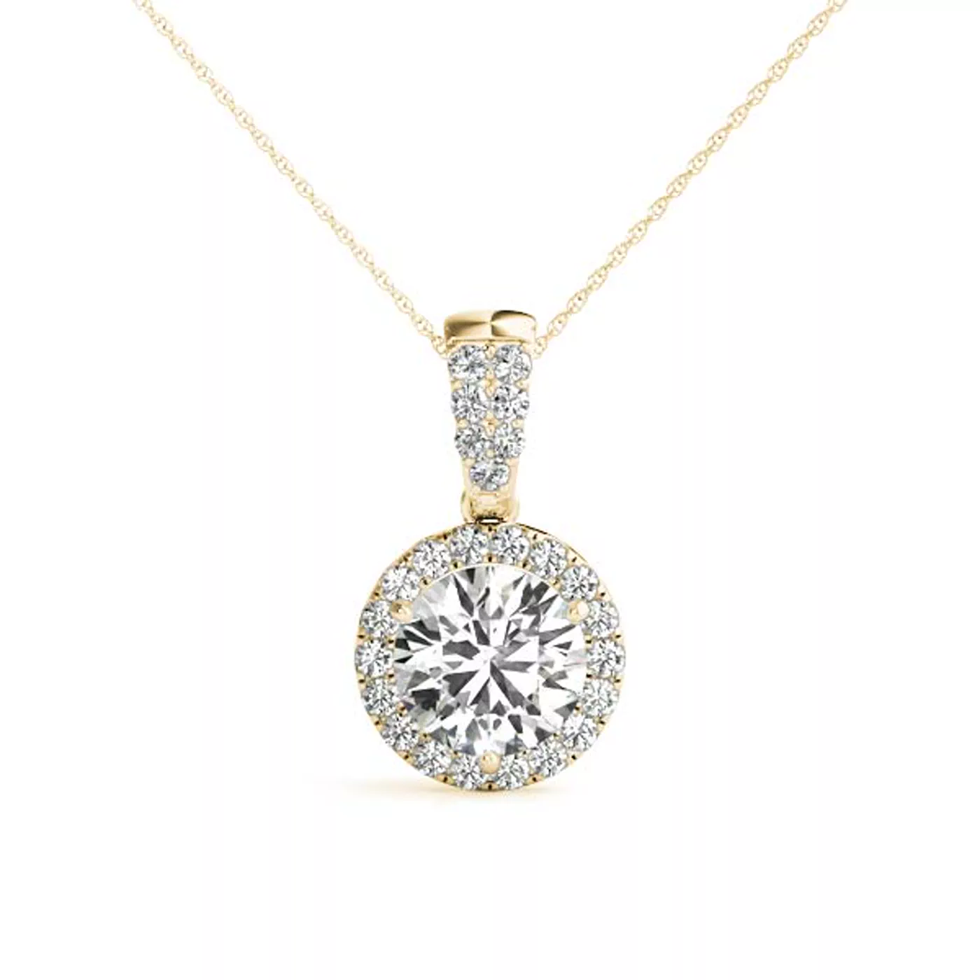 Addilyn Halo Necklace