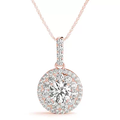 Darby Halo Necklace