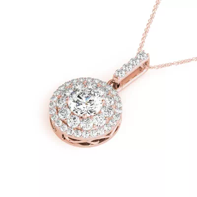 Darby Halo Necklace
